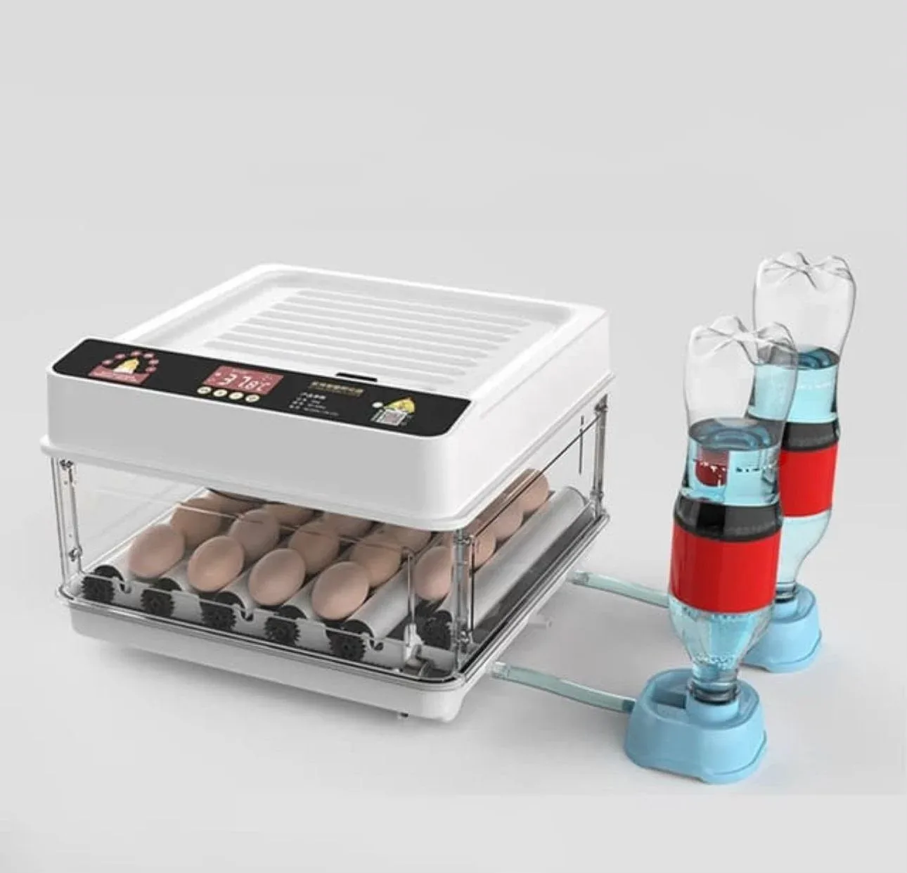 15 Chicken Eggs Ac DC with Adjustable Tray Auto water Refill System