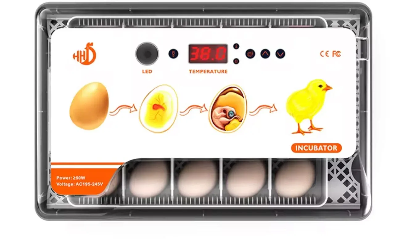 20 Eggs Fully Automatic Smart Egg Incubator – HHD Original Imported HHD| AI Smart Incubation | Exclusively Available at EggsPert Solutions®
